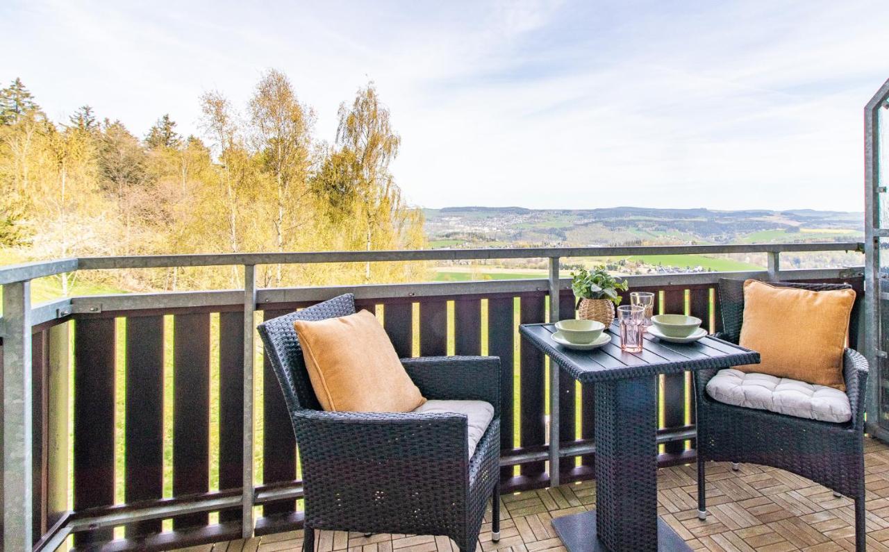 Apartment Bergwiese I Balkon I Aufzug I Stellplatz Schwarzenberg  Buitenkant foto