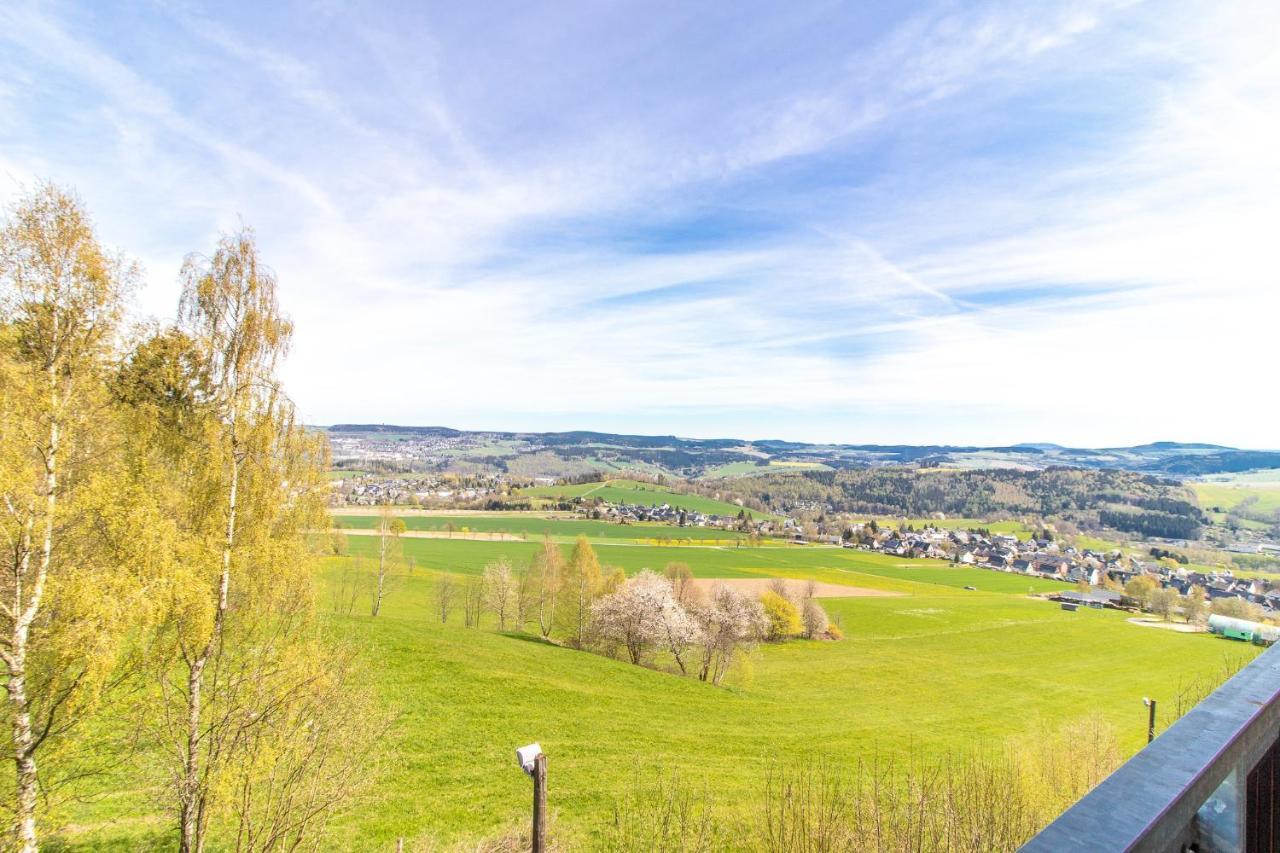 Apartment Bergwiese I Balkon I Aufzug I Stellplatz Schwarzenberg  Buitenkant foto