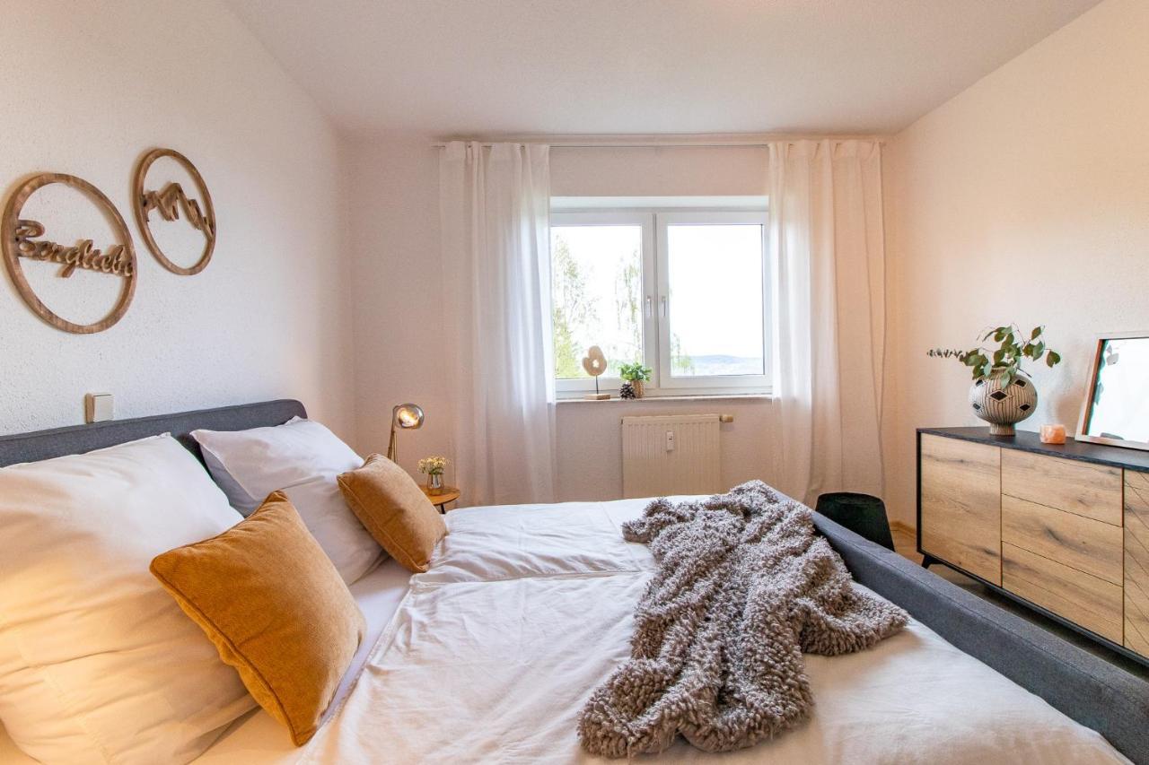 Apartment Bergwiese I Balkon I Aufzug I Stellplatz Schwarzenberg  Buitenkant foto